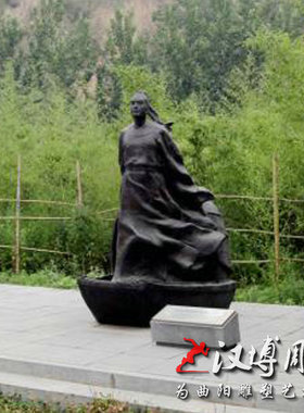 读书校园文化风玻璃钢仿铜定制