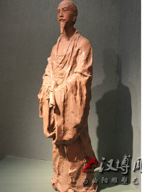 户外园林古代人物雕塑