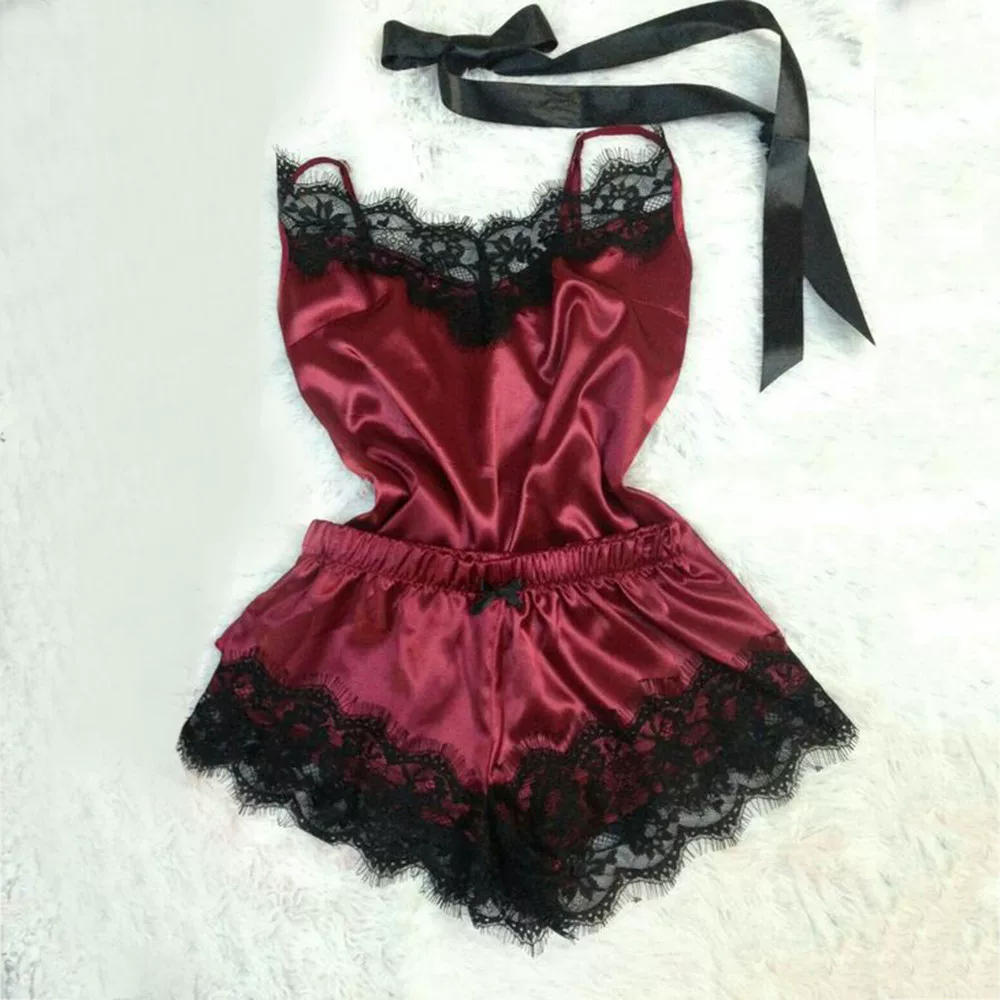 Ирие Искушение Babydoll ночнушка топ-кими и комплект из шорт