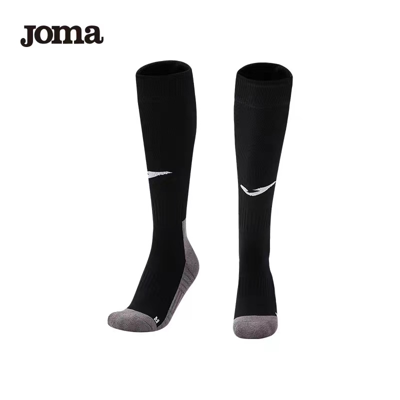 JOMA/荷马过膝长筒成人儿童足球袜青少年比赛训练运动毛巾底防滑-图3