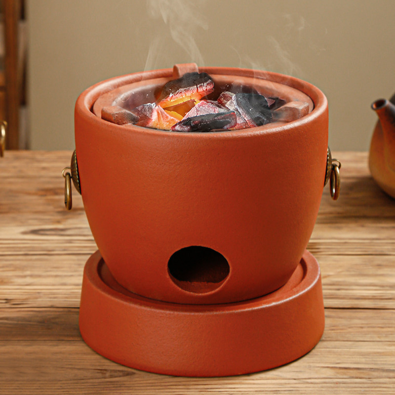 碳炉手工风炉围炉煮茶泡茶复古中式煮茶器明火户外套装耐高温小型,淘宝优惠券,粉丝福利购,淘宝优惠卷