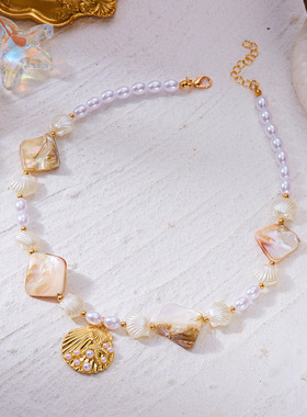European American style beach star necklace for women项链女
