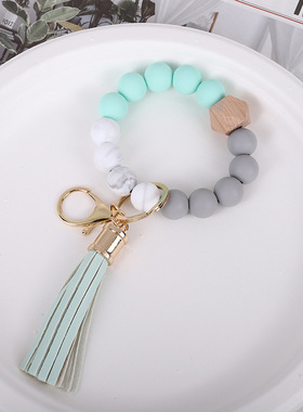 Lady's new wristband - Creative tassel keychain钥匙扣休闲