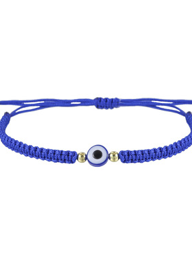Cross border eye palm woven bracelet student gift少女饰品