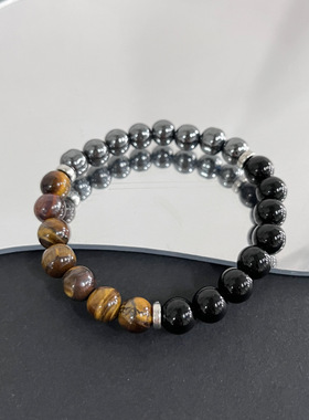 Cross-border elastic string bracelet for men's accessories男