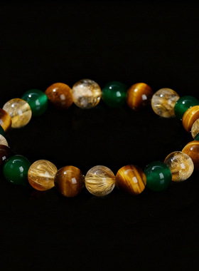 Cross-border tiger eye stone bracelet for women jewelry手链