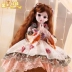 Girl 卡 cm 60cm cô gái đồ chơi sd mô phỏng công chúa váy búp bê chung bjd chính hãng - Búp bê / Phụ kiện