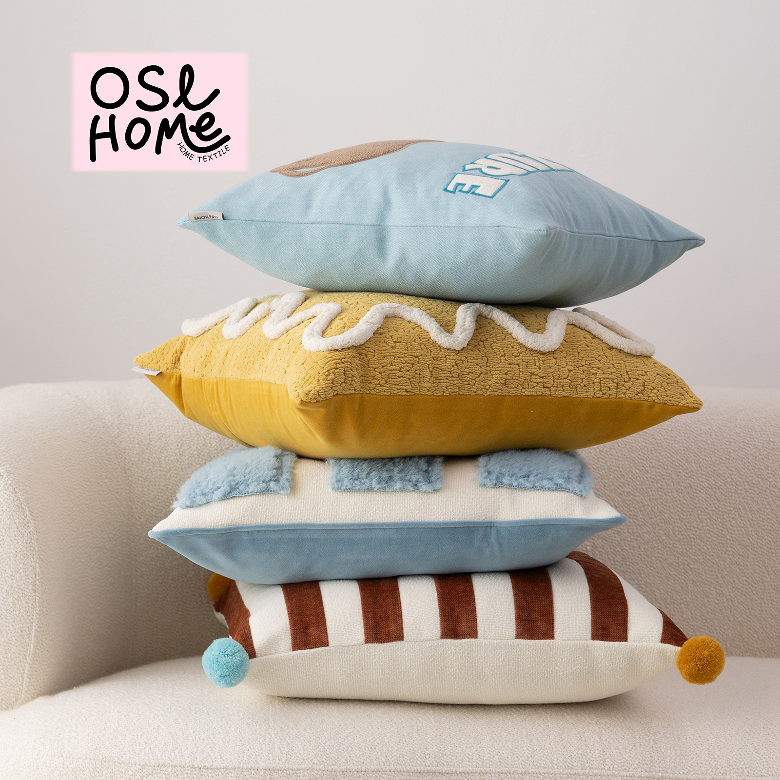 多巴胺沙发抱枕可爱腊肠狗刺绣客厅卧室样板间靠垫床头靠枕腰枕套 - 图2