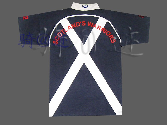 Playmore  rugby jersey英苏格兰橄榄球服POLO超厚实 - 图3