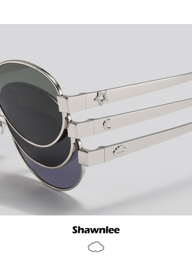 Shawnlee茶色墨镜圆框太阳镜
