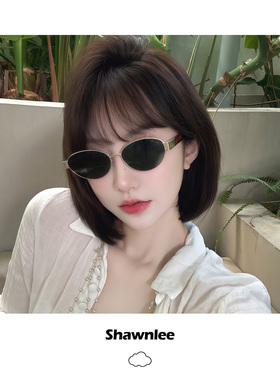 Shawnlee轻奢椭圆墨镜