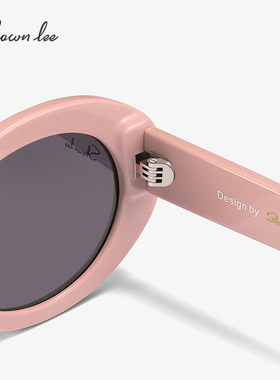 Shawnlee甜美蔷薇粉框墨镜女