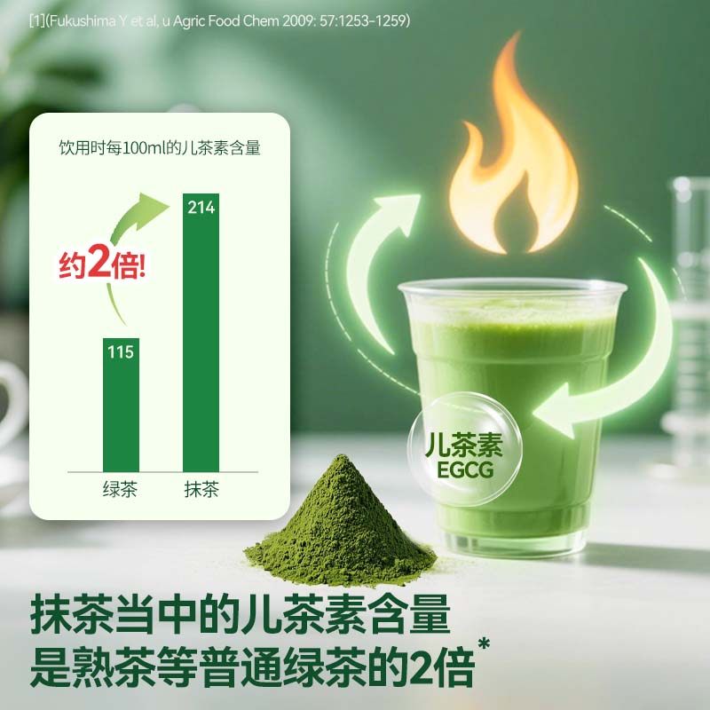 谷之优品抹茶粉纯抹茶拿铁冲饮小袋装健身烘焙官方旗舰店奶茶,淘宝优惠券,粉丝福利购,淘宝优惠卷