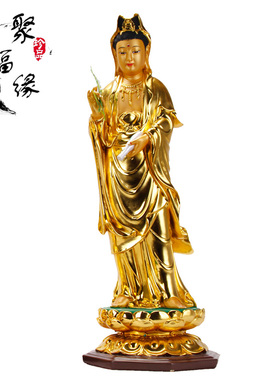 观音菩萨西方三圣供奉佛像现货