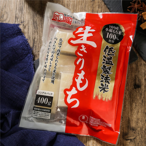 日本进口烤年糕块拉丝年糕爱丽丝糯米涮烤脆皮年糕红豆汤火锅食材 - 图1