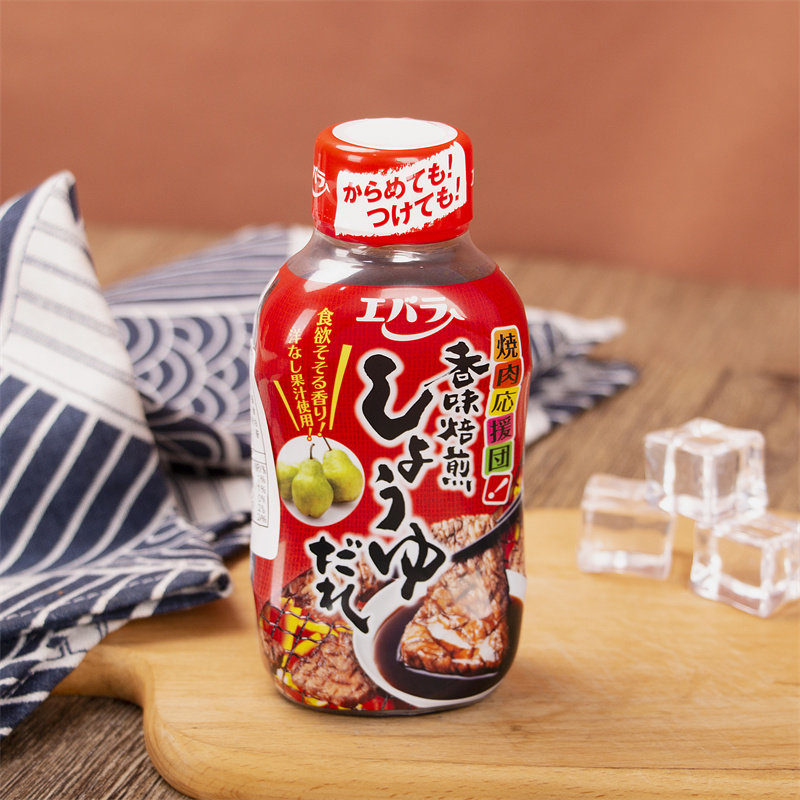 日本进口荏原烤肉汁235g酱油味烤肉酱蘸料烧烤调料腌制烧肉汁