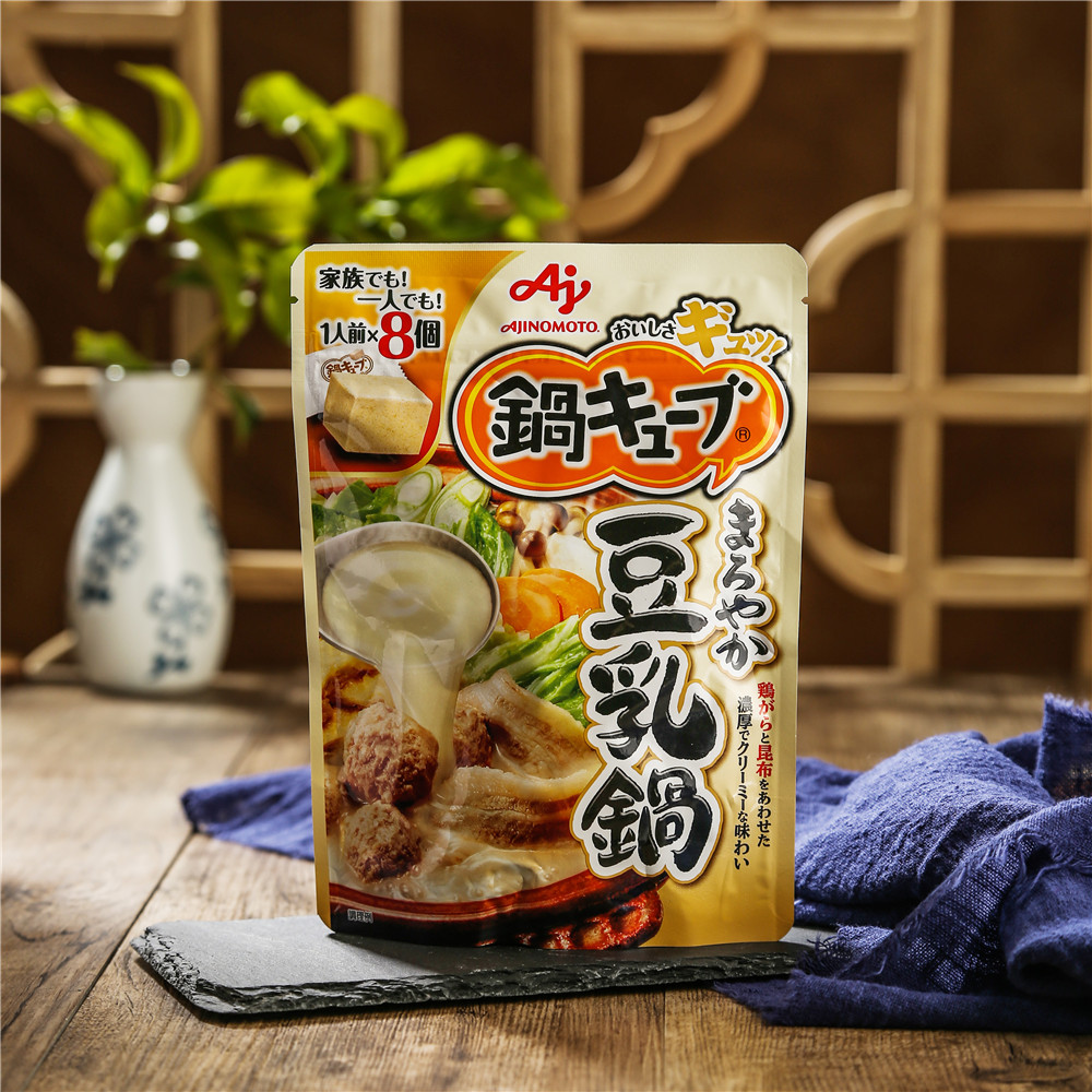 日本进口汤底味之素火锅底料日式豆乳锅泡菜浓汤宝调料寿喜锅汤料 - 图3