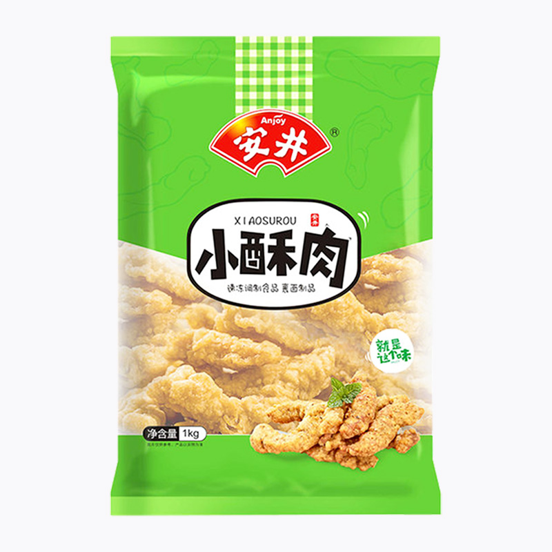 安井小酥肉半成品商用家用1kg网红四川冷冻油炸鸡肉火锅农家食材-图1