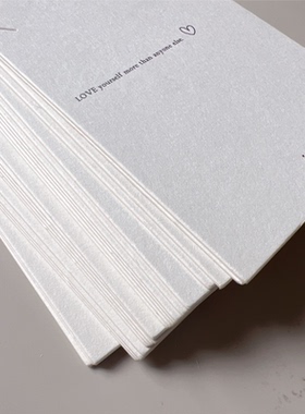 加厚项链包装卡纸韩版手链耳钉耳环银饰品卡片现货米白色白牛皮纸