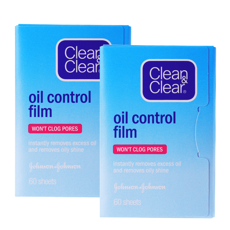 日本进口可伶可俐蓝膜面部脸吸油纸 曼臣家居吸油纸/膜