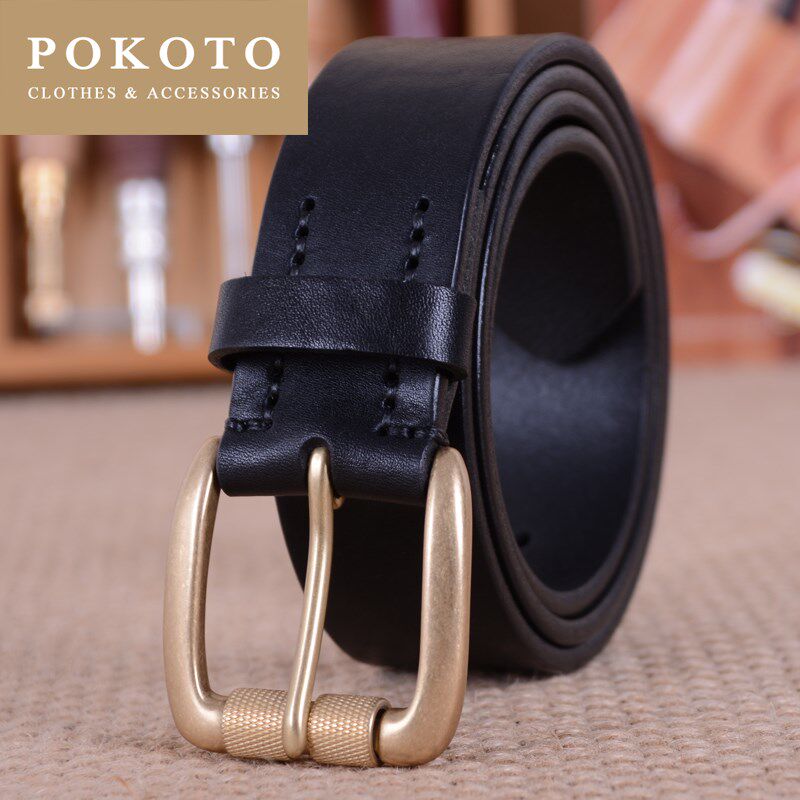 轻奢品牌手工定制皮带进口腰植鞣革 pokoto腰带/皮带/腰链