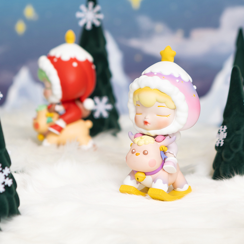 白夜童话《松雪小鹿》桌面摆件家居高级感装饰品圣诞节礼物送女友