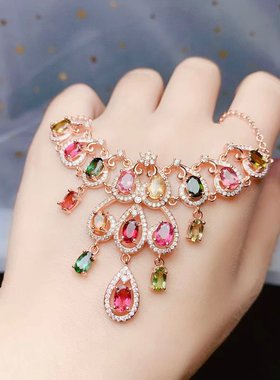 伯利尔S925女项链空托