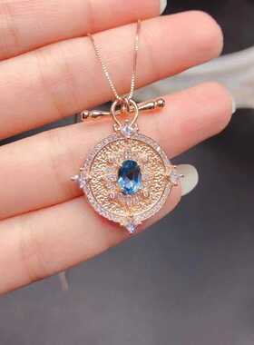 纯银项链复古时尚件DIY项坠百搭