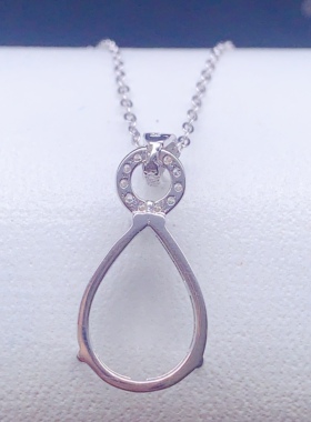 水滴10*1411*1512*16mm吊坠空托