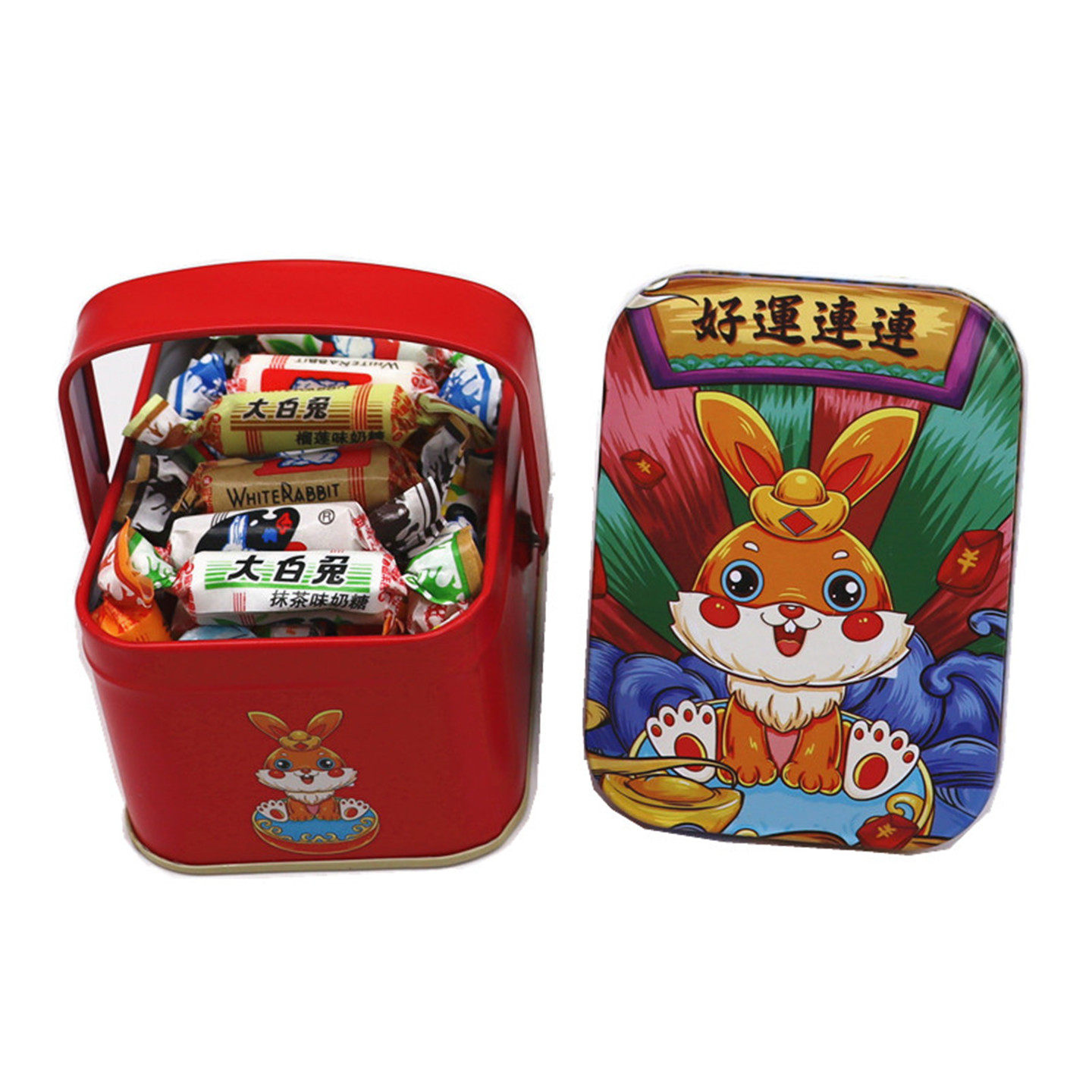 大白兔奶糖礼盒装牛奶糖喜糖送男女小朋友生日礼物圣诞节糖果零食,淘宝优惠券,粉丝福利购,淘宝优惠卷