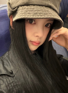 杨超越同款牛仔渔夫帽春夏防晒
