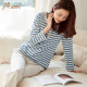 Pure cotton pajamas top Guagua women's suit can be worn outside