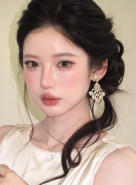 财阀千金韩系高级感轻奢大耳环女