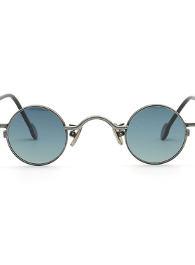 圆形太阳镜可配近视复古小眼镜