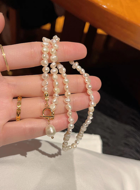 2022春季小众珍珠锁骨项链