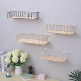 Бесплатные удары туалетные стены на стене гостиной, кухня железная перегородка декоративная рама стена подвесная полка книжных полков