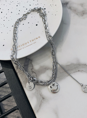 新款潮人韩国网红女短款项链