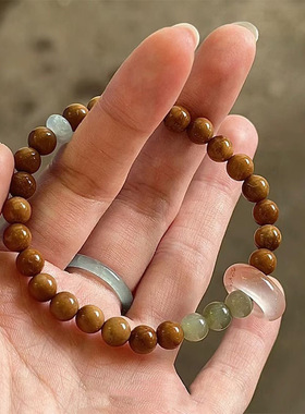 【7柒seven】莲蓬古风手镯女小众轻奢手环流苏手饰