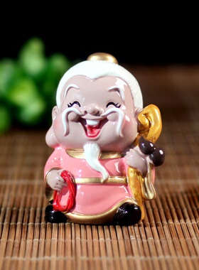 月下老人摆件小号可爱饰品