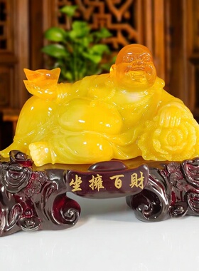 弥勒佛摆件大肚佛笑佛工艺品