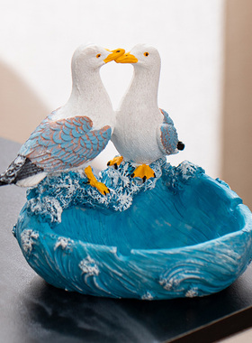 地中海海洋风格海鸥海鸟