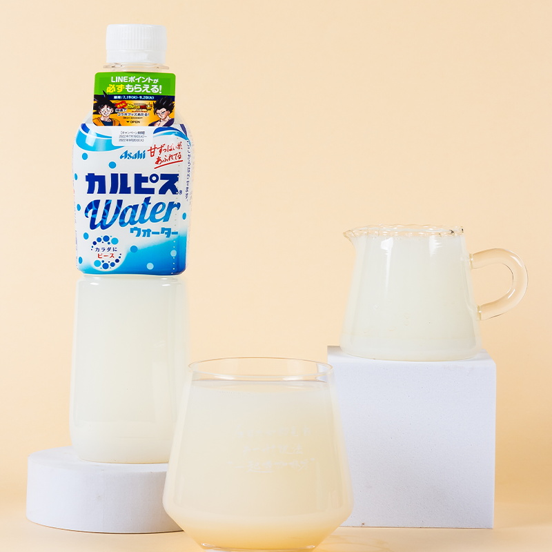 现货日本进口CALPIS可尔必思原味乳酸菌乳味牛奶饮料500ml*12瓶 - 图1