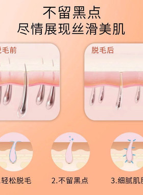 城野匠心净肤丝滑脱毛膏女腋下