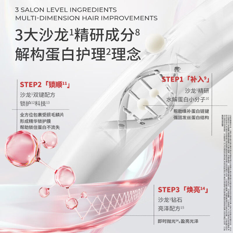 VS沙宣专研深度修护霜发膜12ml五颗装滋养顺滑防断发保湿留香正品,淘宝优惠券,粉丝福利购,淘宝优惠卷