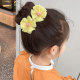 Children's hairpin lazy ball head artifact girl summer flower bud little girl cute flower headdress on the back of the head