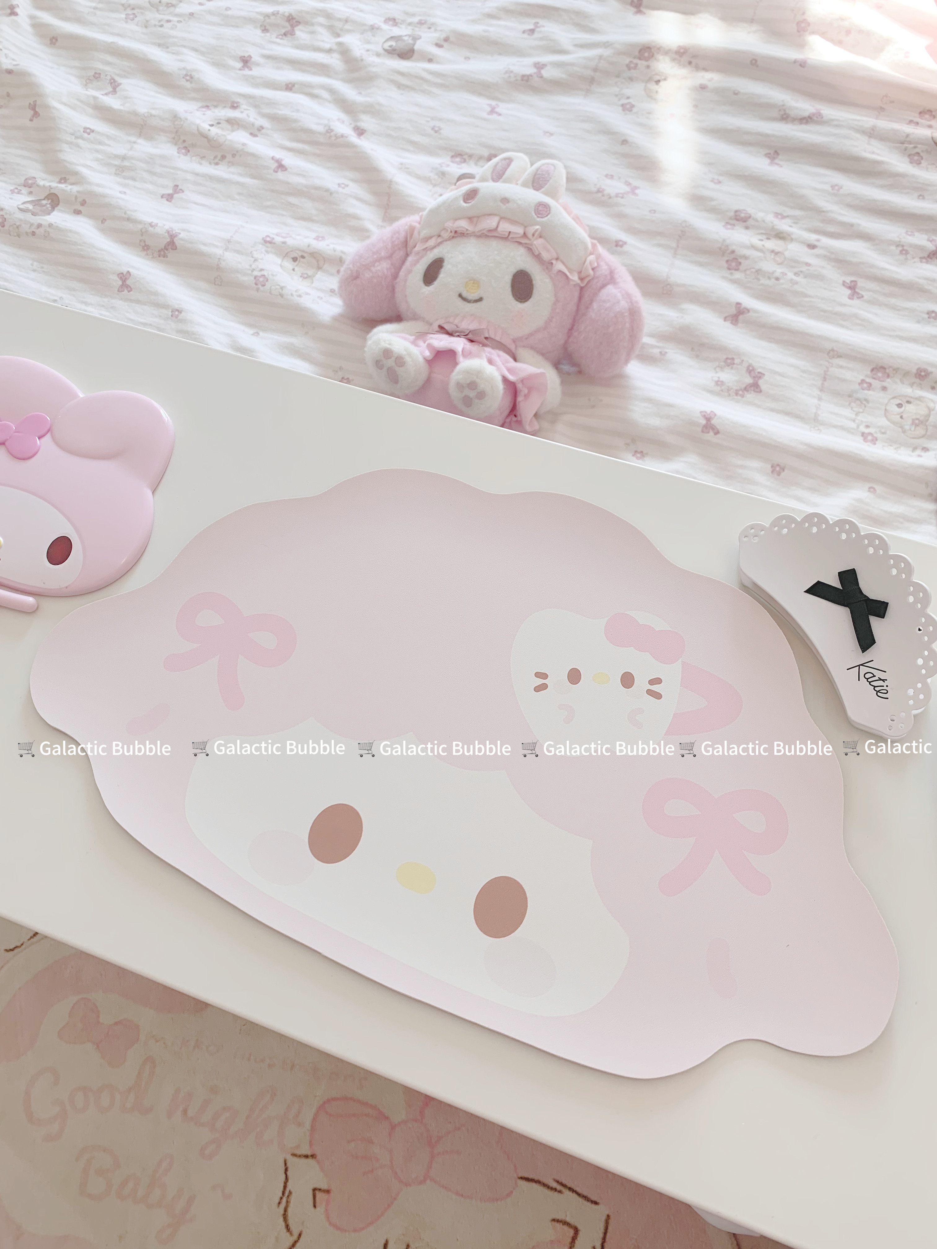 Galactic Bubble原创可爱小羊桌垫卧室客厅书房电脑桌垫,淘宝优惠券,粉丝福利购,淘宝优惠卷