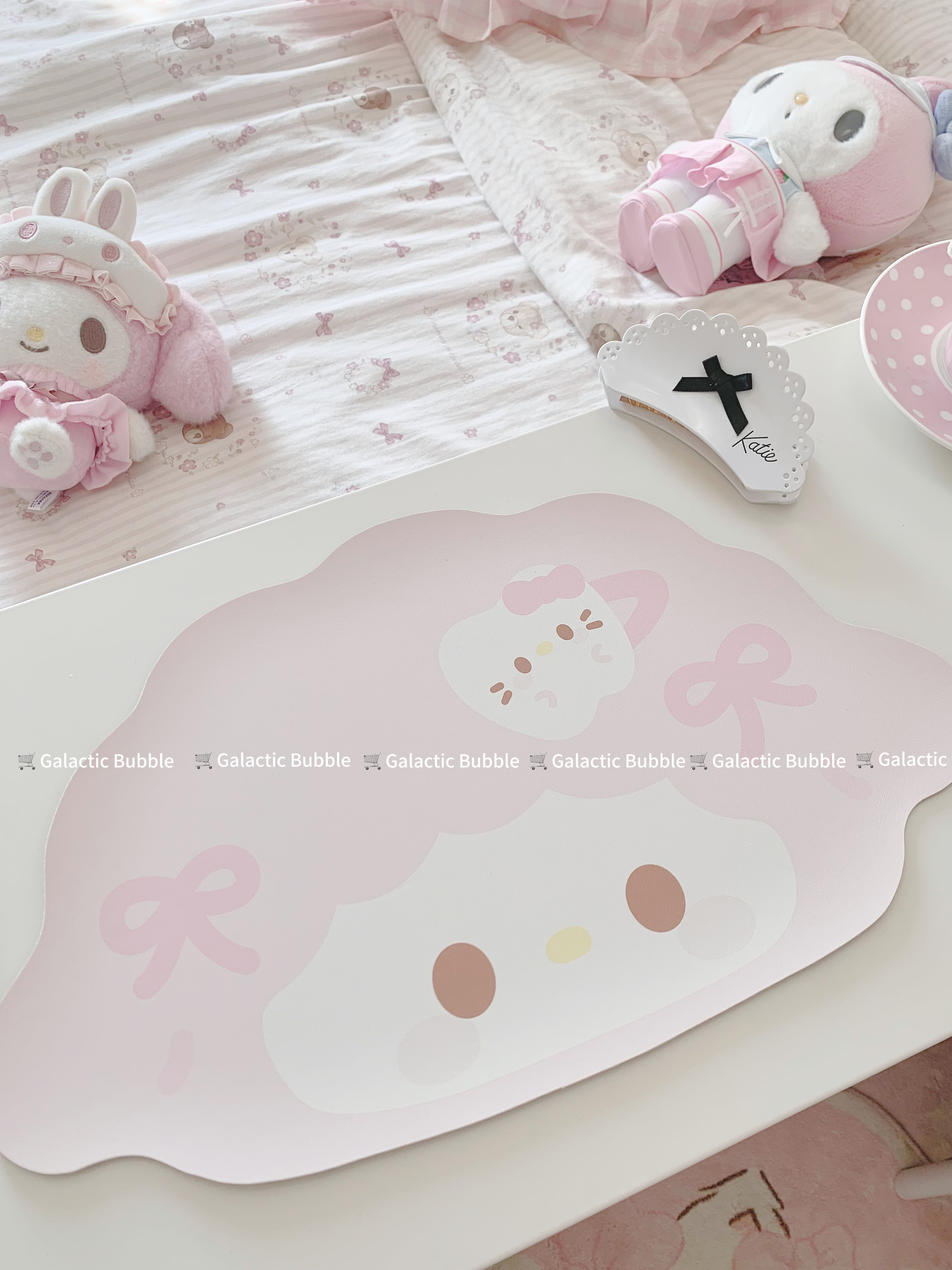 Galactic Bubble原创可爱小羊桌垫卧室客厅书房电脑桌垫,淘宝优惠券,粉丝福利购,淘宝优惠卷