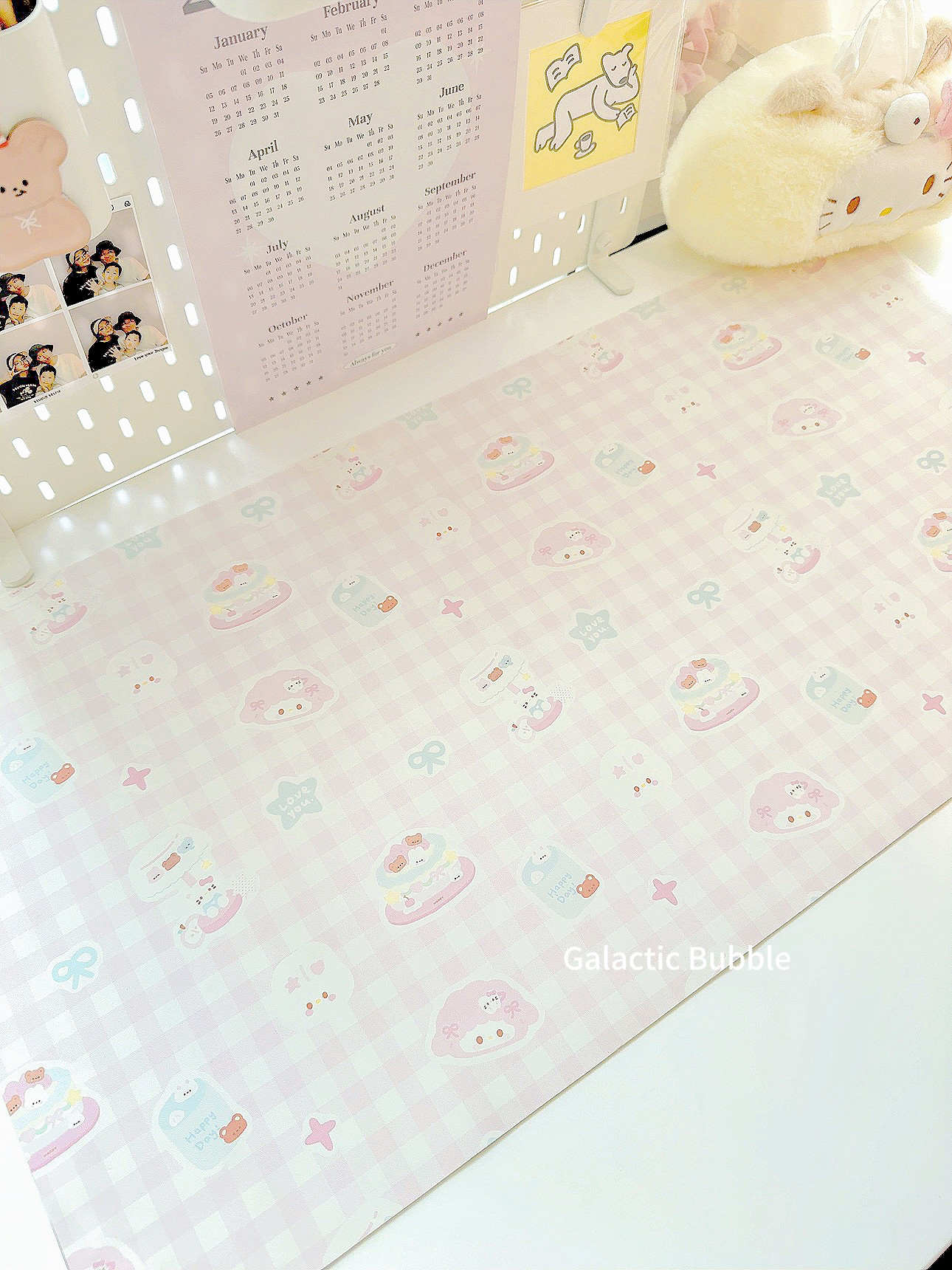 Galactic Bubble原创可爱小羊桌垫卧室客厅书房电脑桌垫,淘宝优惠券,粉丝福利购,淘宝优惠卷