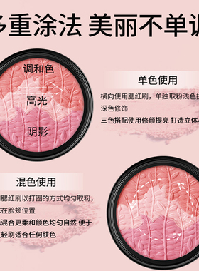 玛丽黛佳一体修容旗舰店官网腮红