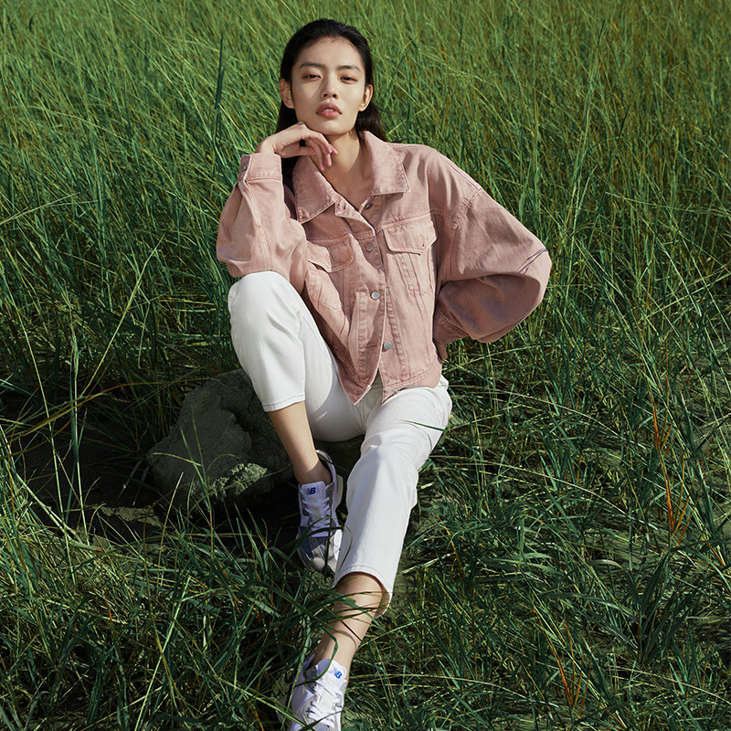 simplepieces短款牛仔外套春款上衣 simplepieces短外套